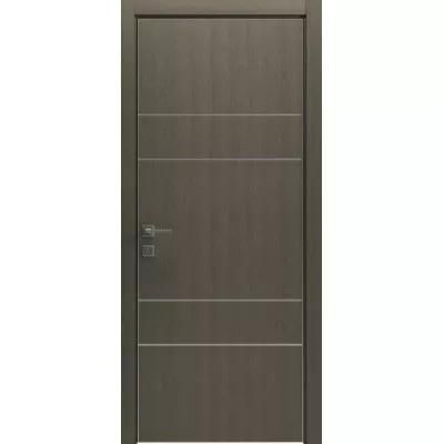 Міжкімнатні Двері Flat 04 "Rodos" ПВХ плівка 29748 фото